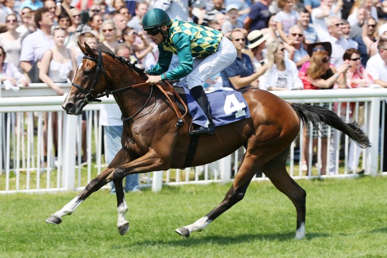 Blaue Mauritius erste Zweijährigen-Siegerin 2015