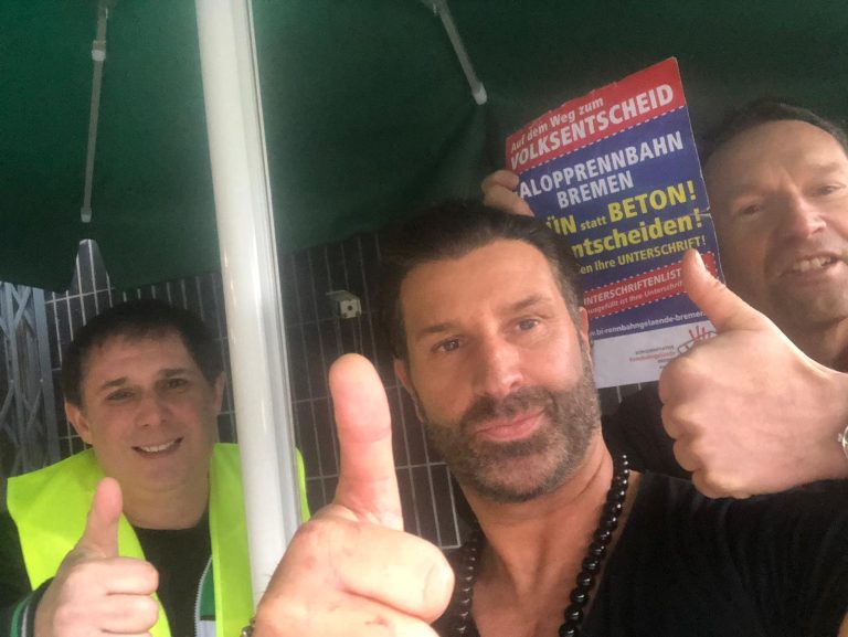 Das müsste reichen: 23.000 Unterschriften klar!