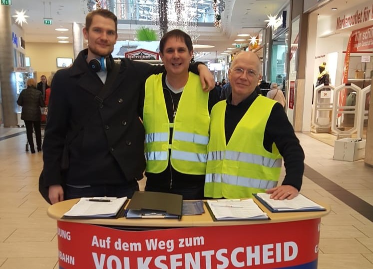 Tor in Bremen: 14:30 Uhr – 21.234 Unterschriften da!