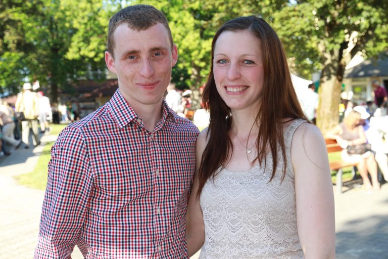 Carina Fey mit Eddy Hardouin