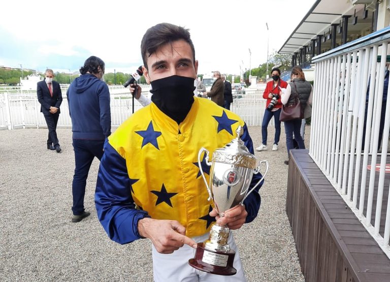 Marco Casamento nach dem Premio Ambrosiano