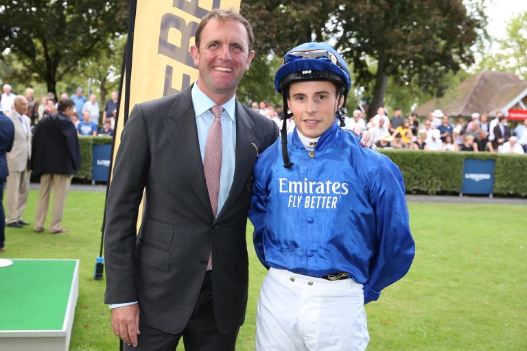 Charlie Appleby (li.) mit William Buick