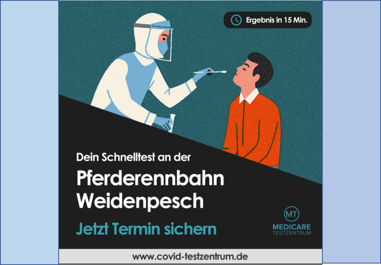 Ab Samstag Testzentrum an der Kölner Rennbahn