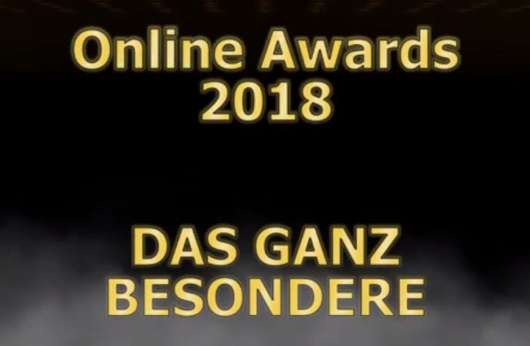 Online Awards – Was war 2018 ganz besonders?