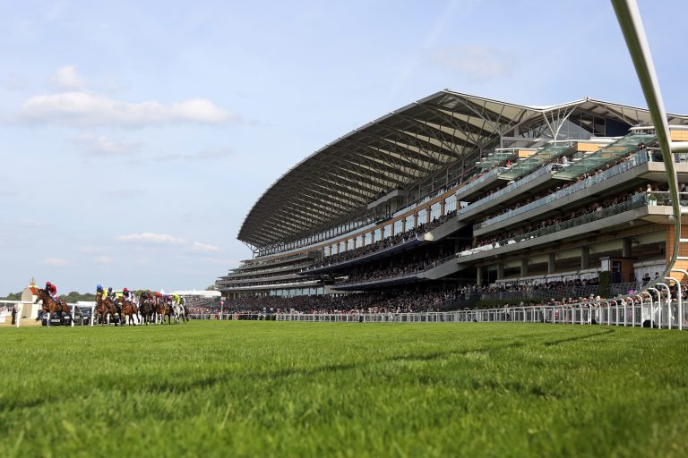 Die Rennbahn von Ascot