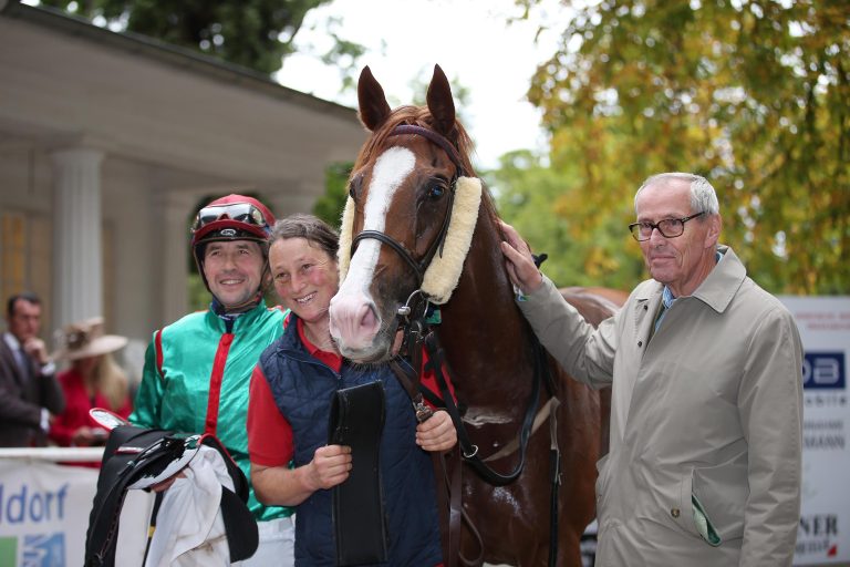 Ecaterina nach ihrem Sieg