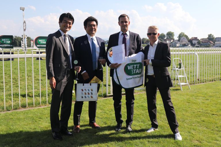 Und noch ein Gewinn: Einladung zum Japan Cup