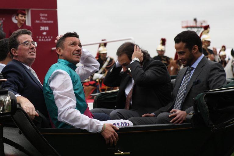 Teddy Grimthorpe (li.) nach Enables Arc 2018