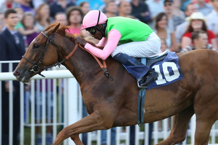 Guinnevre am Sonntag in Rom am Start