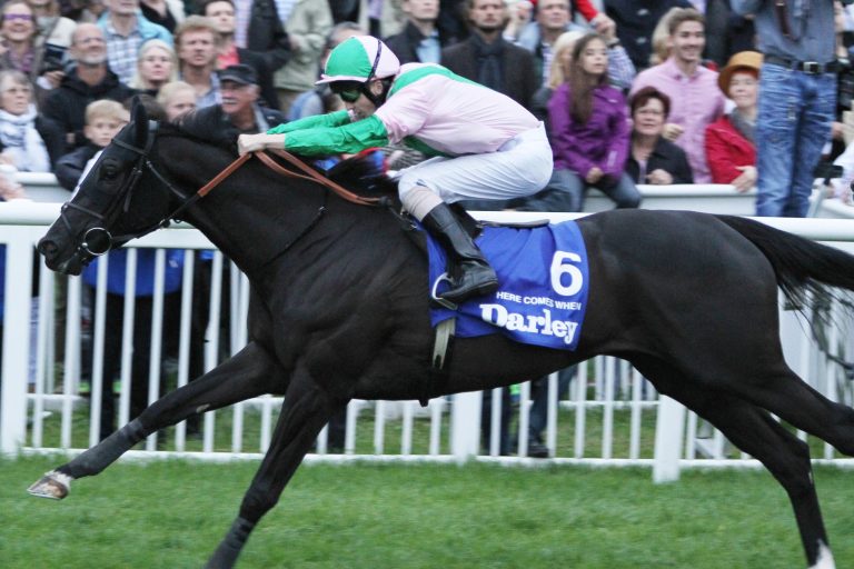 Alter schützt vor Siegen nicht: Here Comes When vorne