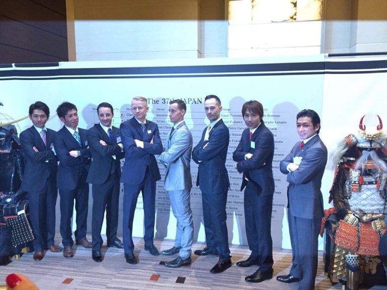 Beste Stimmung in Japan, das Rennen kann kommen