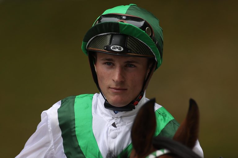 Jules Mobian reitet die Griezmann-Stute