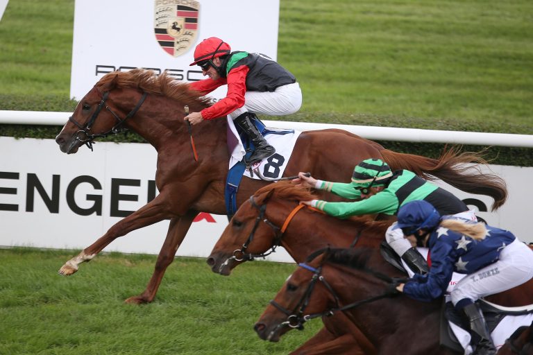 Deutscher Viererpack im Listenrennen