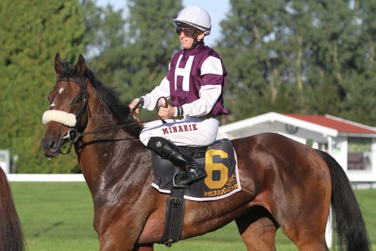 Maningrey nach einer Pause im Defi du Galop