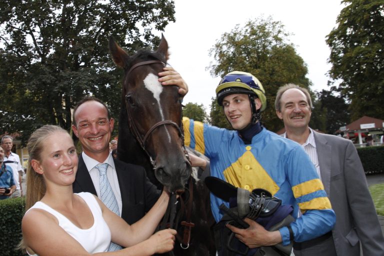 Marian Falk Weißmeier ist Pferdewirtschaftsmeister