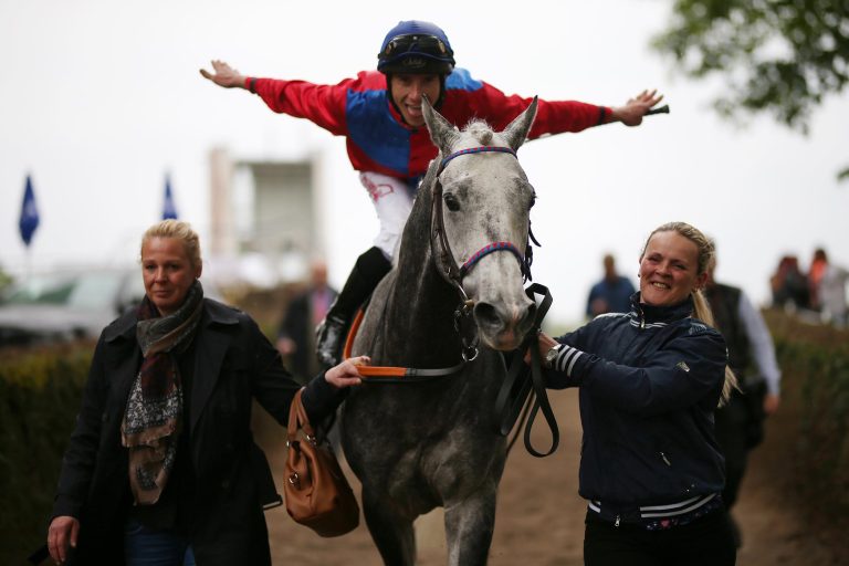 Mc Queen nach seinem Listensieg im Jahr 2019