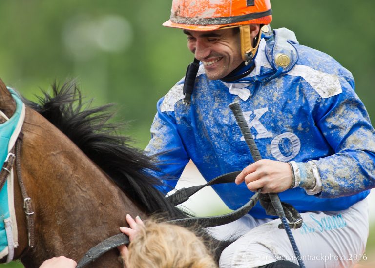 Mirko Sanna bald am Grewe-Stall