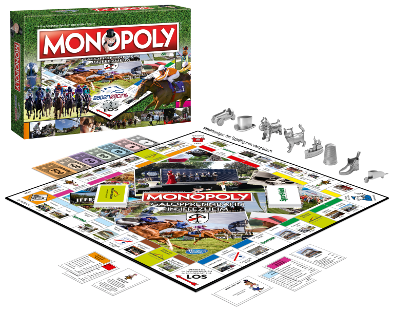 Jetzt auch bei uns: Galopp-Edition von Monopoly