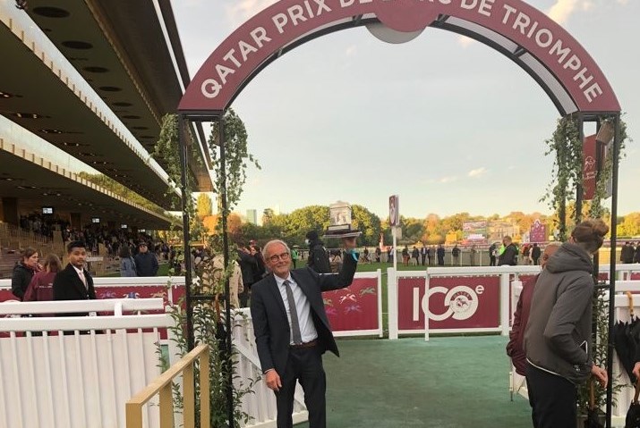 Paul Vandeberg mit dem Züchter-Ehrenpreis