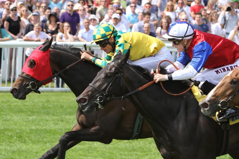 Pearl Diamond mit kapitalem Speed auf der Linie