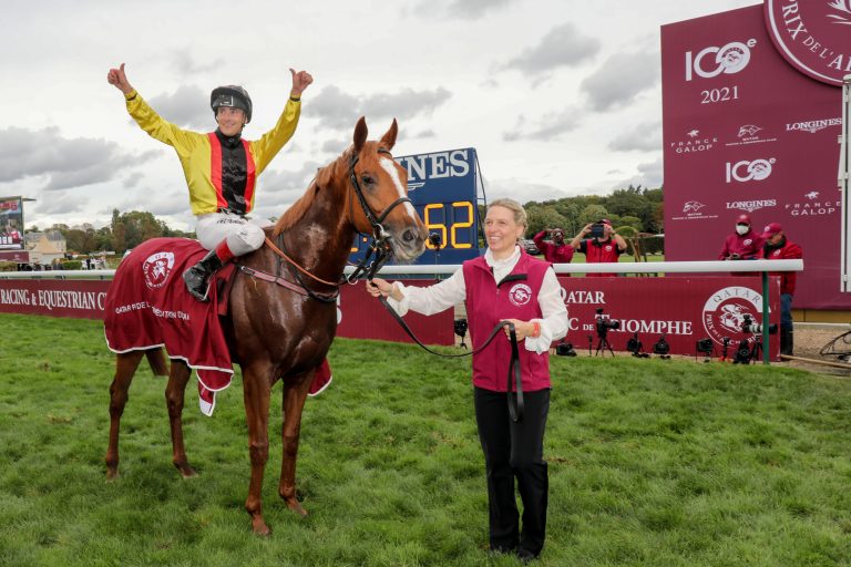 Reportage über den Arc-Sieg von Torquator Tasso