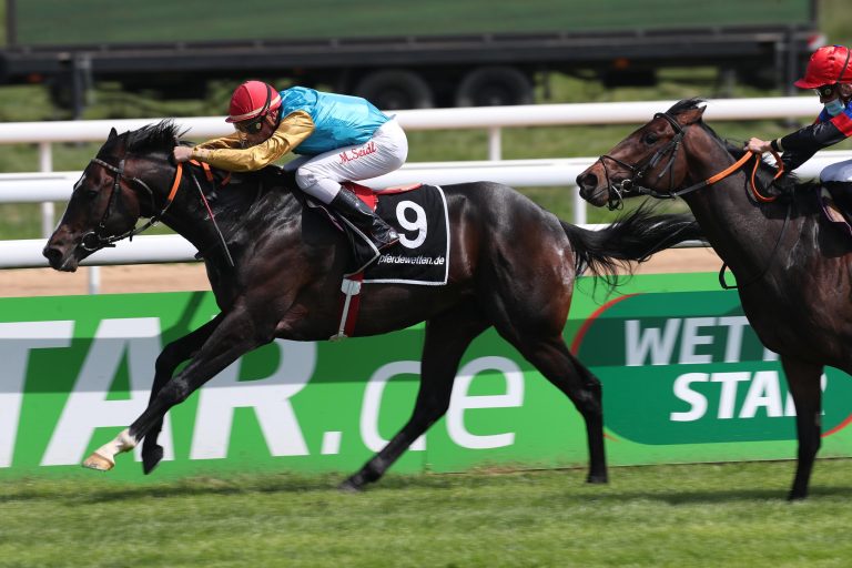 Sean bei seinem Maidentreffer Anfang Mai