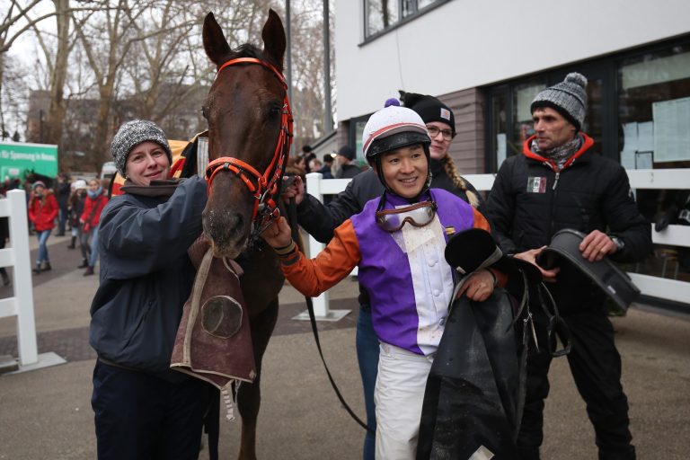 Hellier-Doppel für die Stallparade