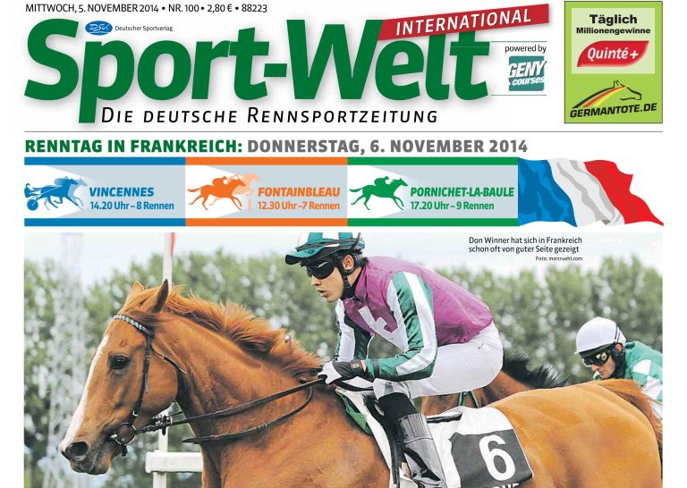 Das Jubiläum: Ausgabe 100 der Sport-Welt International