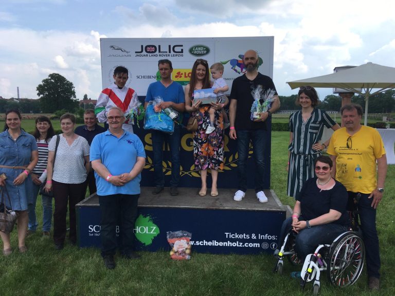 Großer Bahnhof für den Champion
