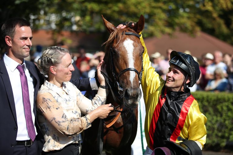 Marcel Weiß und Team mit Torquator Tasso