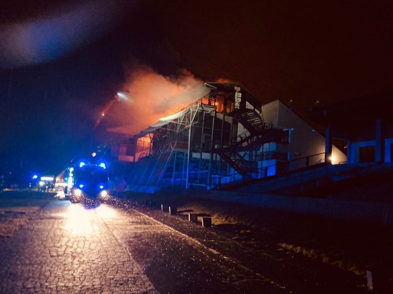 Tribünenbrand in München: Immenser Schaden