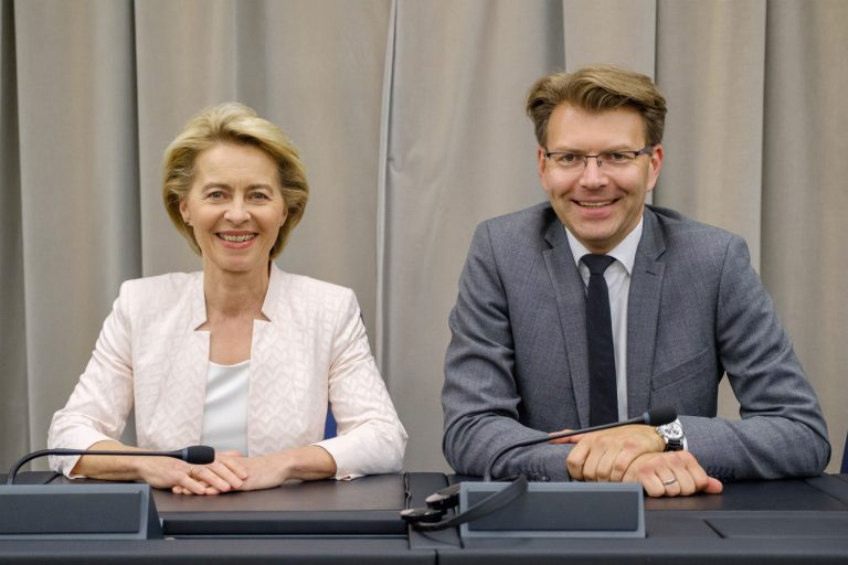 Ursula v.d.Leyen und Daniel Caspary (Bild:Caspary)