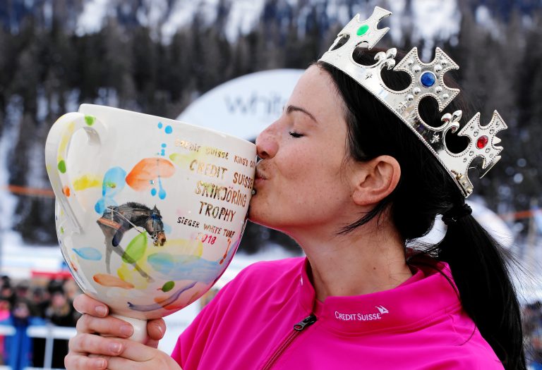 Valeria Schiergen siegt im Skikjöring – Nachtgeist unplatziert