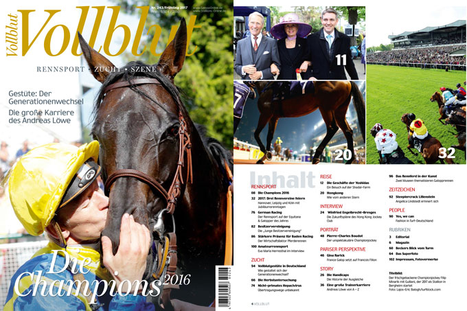 Neue Vollblut: Abo-Aktion für 2017