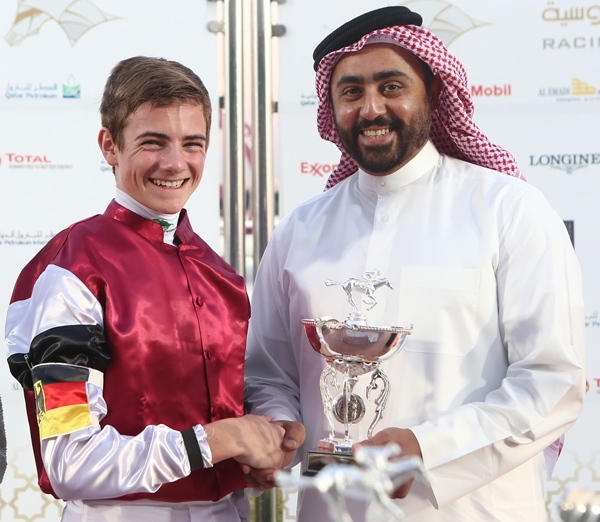 Vinzenz Schiergen Dritter der Fegentri-WM