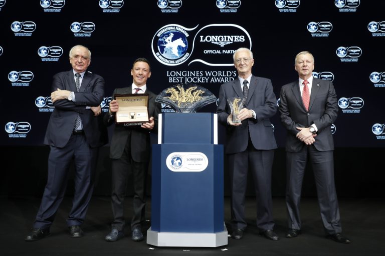 Frankie Dettori zum Weltjockey 2018 geehrt