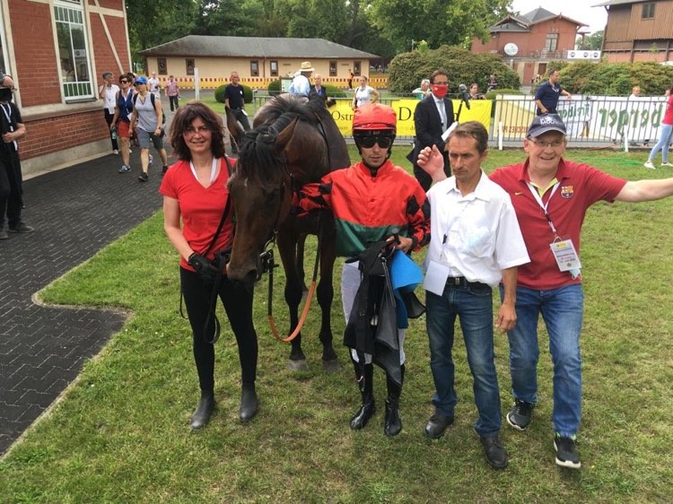 Whisky Train gewann im Juni in Dresden 